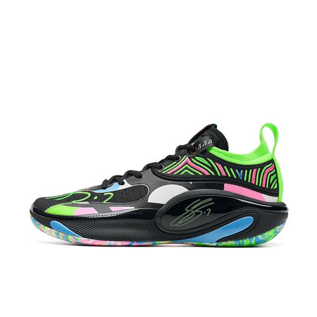 Xtep JLIN6"Black Swan & White Swan" (Mismatch Colorway)