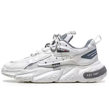 LIN GUOCHAO Casual SHOES White & Gray