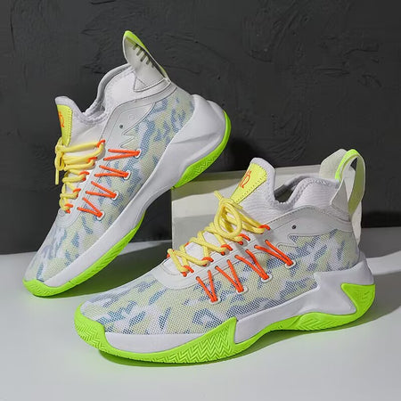 Shadow4 basketball shoes White/ Green